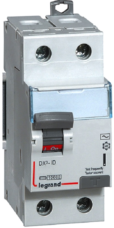 Выключатель дифференциального тока УЗО Legrand DX3 2п 40А 30мА 6,0кА тип AC